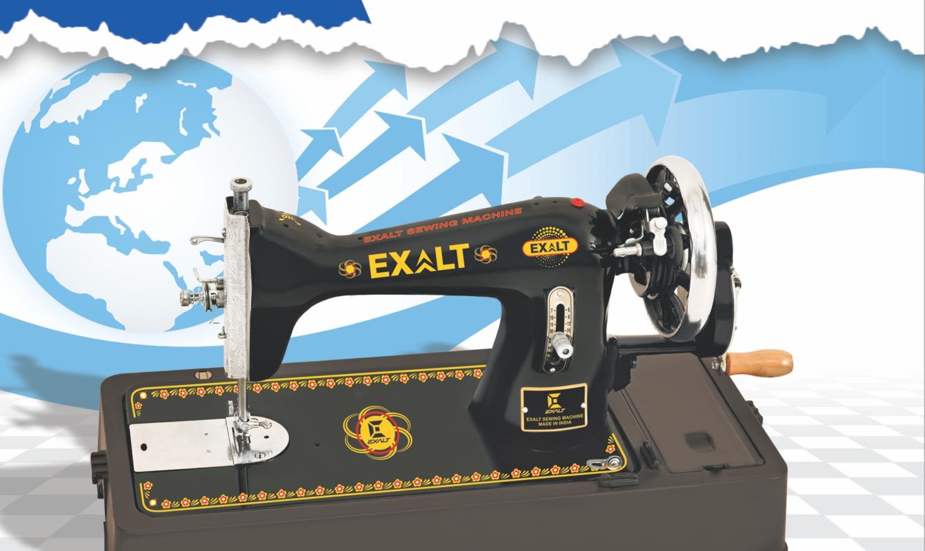 Exalt sewing machine, composite model without cover